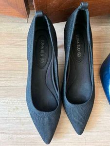 Luna Blu Black Heels 👠🤩