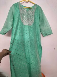 Elegant Mint Green Kurta