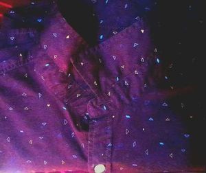 Allen Solly Purple Cotton Casual Shirt, Size 38
