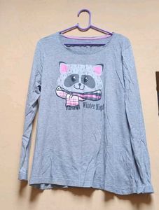 Cute Cotton Night Tee
