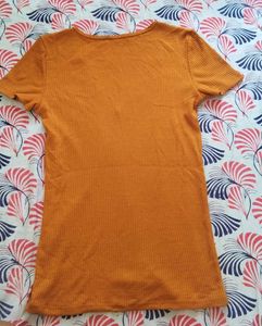 Zara  V-Neck Tee