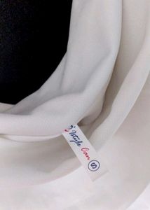 White Ruched Tank Top