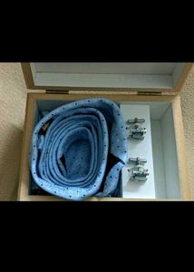 Men Tie Cufflink Gift Box