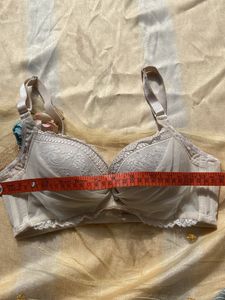 Off White Broadbelt Bra
