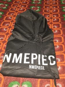 Sale 🎊🎆🎄🎉Graphic Print Black Hoodie