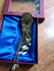 Vintage Beaded Brooch