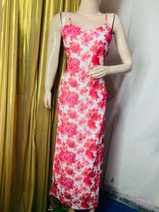 Floral Print Maxi Slip Dress