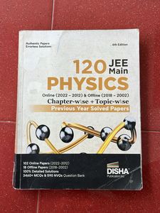 JEE Main Physics - Solved Papers