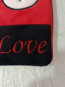 Panda &#39;Love&#39; Plush Pouch