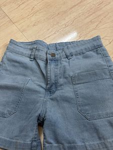 Light Wash Denim Shorts