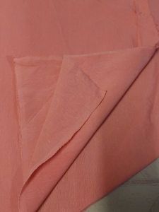 Blue and Coral Orange Dress Material