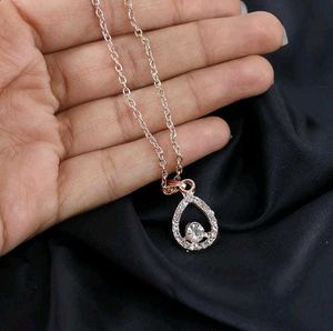 Anti Turnish Teardrop Necklace