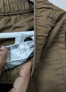 Brown Casual Joggers