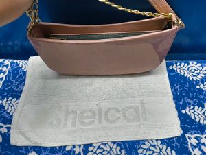 Nude Pink Sling Bag For Girls