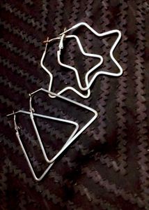 Geometric Earring Set