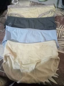 Four Assorted Underwear 3 Bra Combo