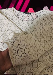 Wool Crochet Top 😍🤍