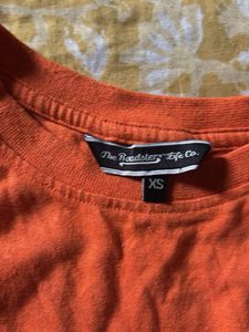 Orange Crop Top