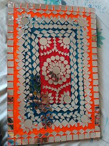 Wall Decor Mirror Work