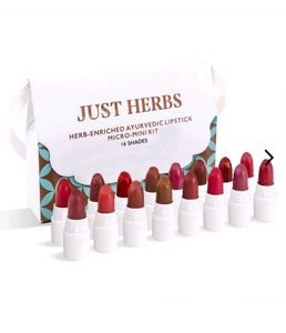 Just Herbs Micro Mini Kit Lipsticks 16 Shade