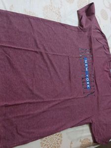 Maroon NY T-Shirt