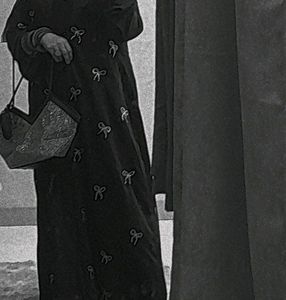 Bow Handwork Abaya