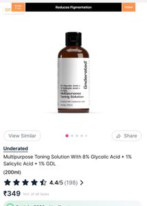 Underrated Toning Solution