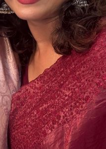 Gorgeous Red Saree!! 🤌🏻✨✨✨🤝❤️🎁