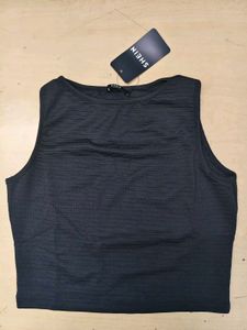 Black Co-ord Set (Top With Skirt)