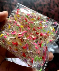 Colorful Hair Tie Set (Rubber Bands) [Art &amp; Craft]