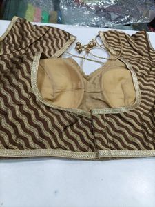 Brown Colour Blouse.. Totally New And Unused