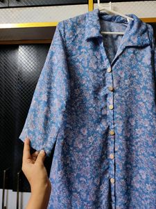 Floral Shirt Dress