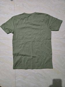 Olive Green Graphic Tee