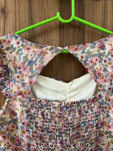 Cream Colour Pretty Dress
