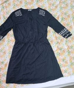 Women - Navy Blue Top - Hardly Used