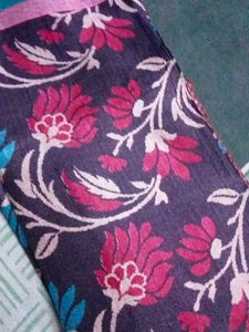 Floral Print Saree