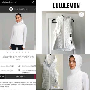 Lululemon White Vest