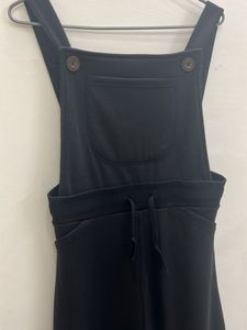 Pure Black Warm Middie Dress