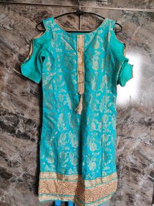 Bridal Wear Suit Set With Heavy Dupatta
