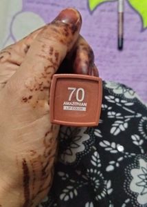 Maybelline Superstate Matte Lipstick Shad 30 Amazonian And Lip Liner