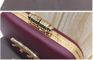Sabyasachi Maroon Clutch