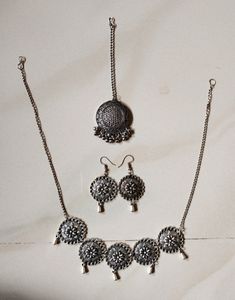 Beautiful 🤩 Silver Jewellery Set 🤍🤍🤍😍
