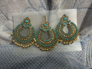 Earring With Mangtikka