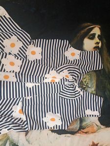 Striped Flower Girls Dress