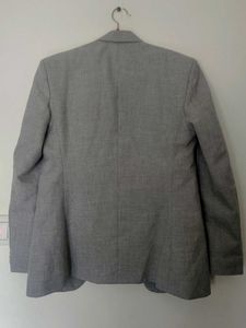 Gray Blazer - Classic Style