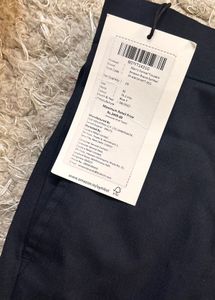 Unisex formal Blue Trousers