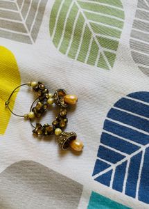 Vintage Inspired Mushroom Earrings