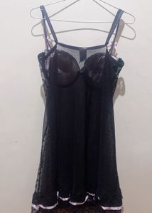 Cute Black Babydoll Lingerie