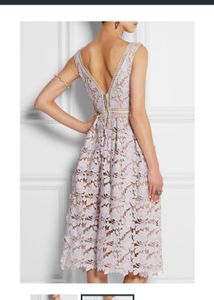 Floral Lace Midi Dress