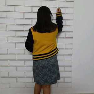 New Mustered Colour Woolen Jacket.